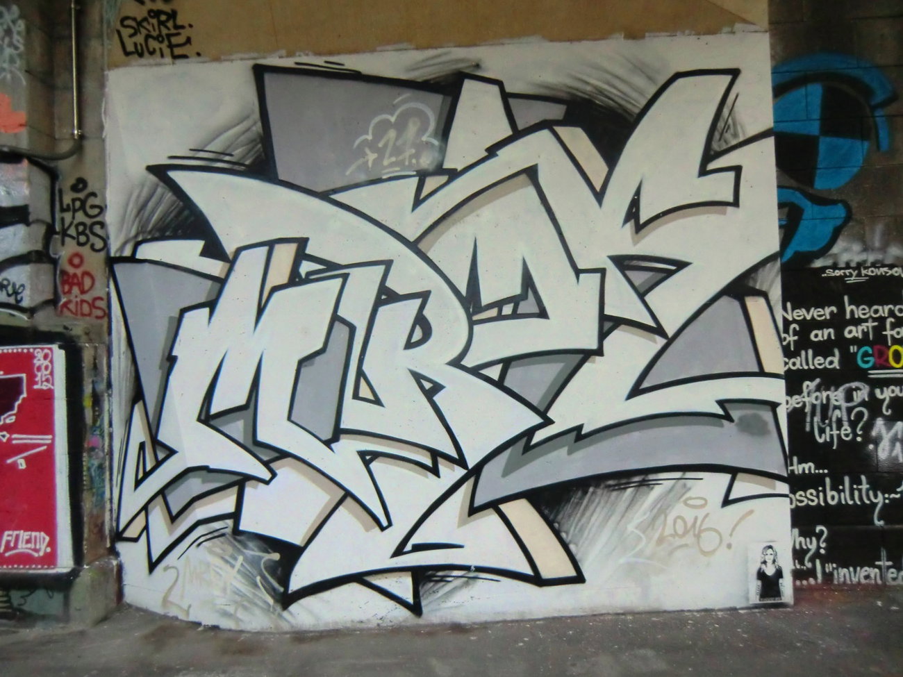 Graffiti Wall in Wien - Photo by Kico_one - Wien, Vienna, Austria