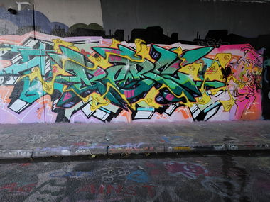 Graffiti Wall in Essen - Photo by Kico_one (2022)