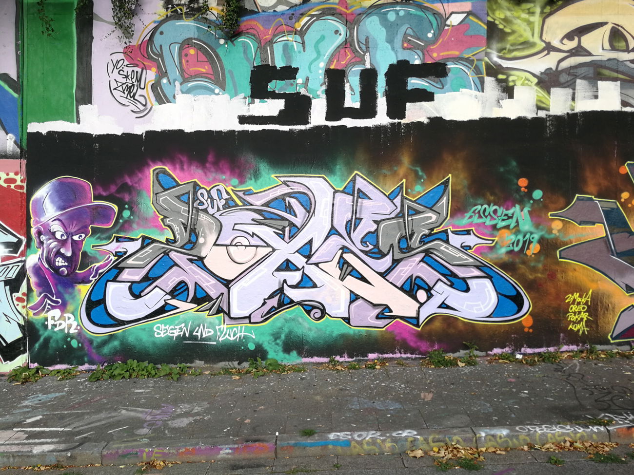 Graffiti Wall in Essen - Photo by Kico_one - Essen, Ruhrpott, NRW (2019)