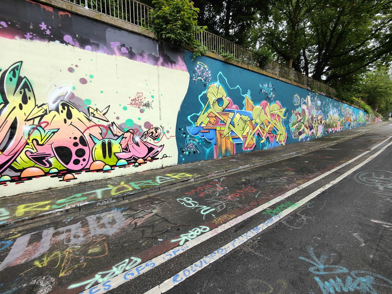 Graffiti Wall in Essen - Photo by Kico_one - Essen (2024)