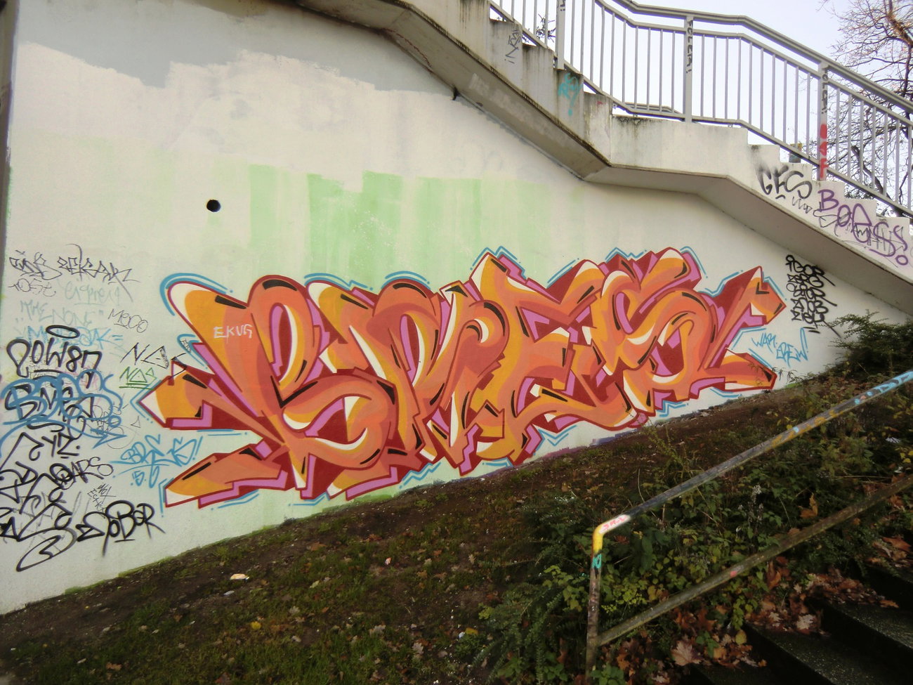 Graffiti Wall - Photo by Kico_one - Essen, Nrw, Ruhrpott (2015)