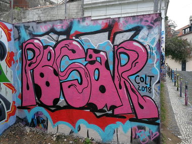 Graffiti Wall in Lissabon - Photo by Kico_one - Lissabon, Portugal, Lisboa