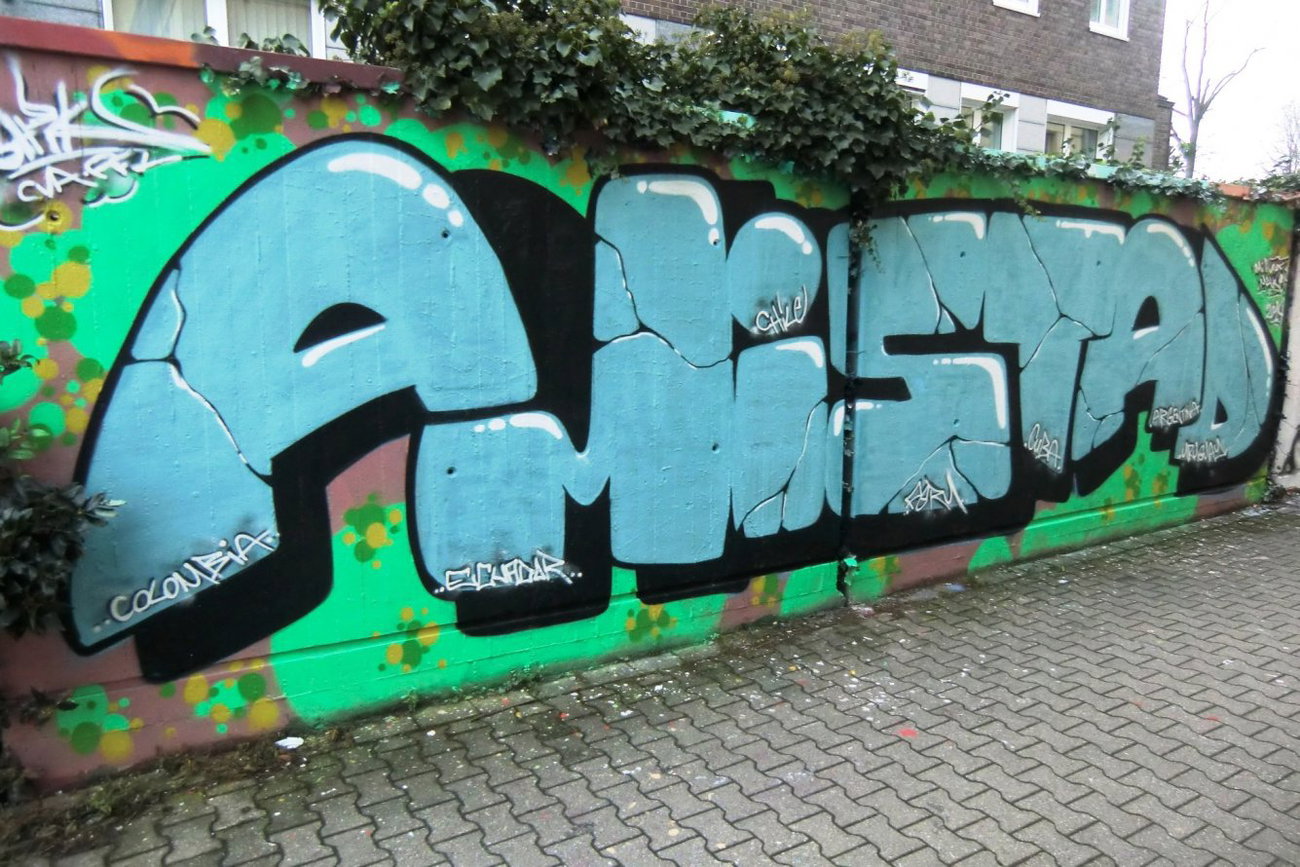 Graffiti Wall in Essen - Photo by Kico_one (2014)