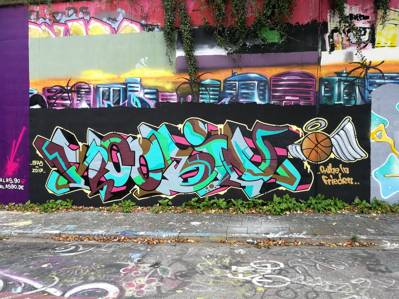 Graffiti Wall in Germany - Photo by Kico_one - Essen, NRW, Ruhrpott (2017)