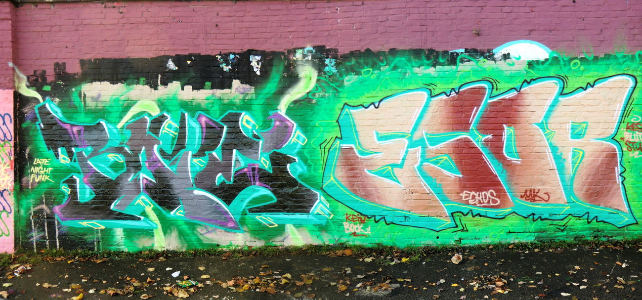 Graffiti Wall in Essen - Photo by Kico_one - Essen, Nrw, Ruhrpott (2015)