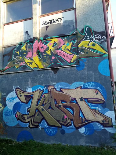 Graffiti Wall in Dachau - Photo by Kico_one - Dachau, Kort (2017)