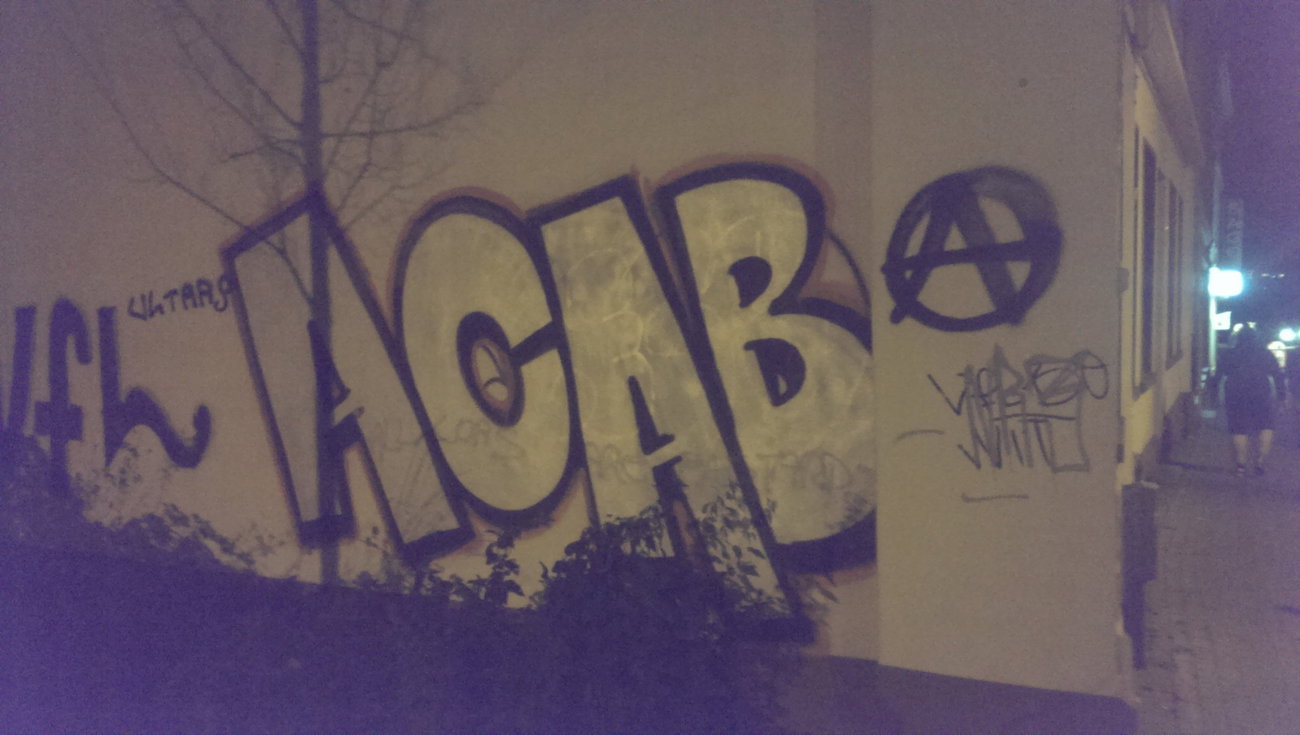 Graffiti Wall - Photo by Kico_one - Hattingen, Acab