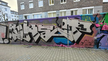Graffiti Wall in Essen - Photo by Kico_one - Essen, Ruhrgebiet, Shet (2023)