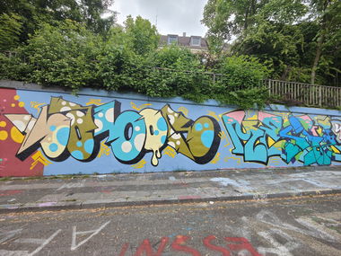 Graffiti Wall in Essen - Photo by Kico_one (2025)