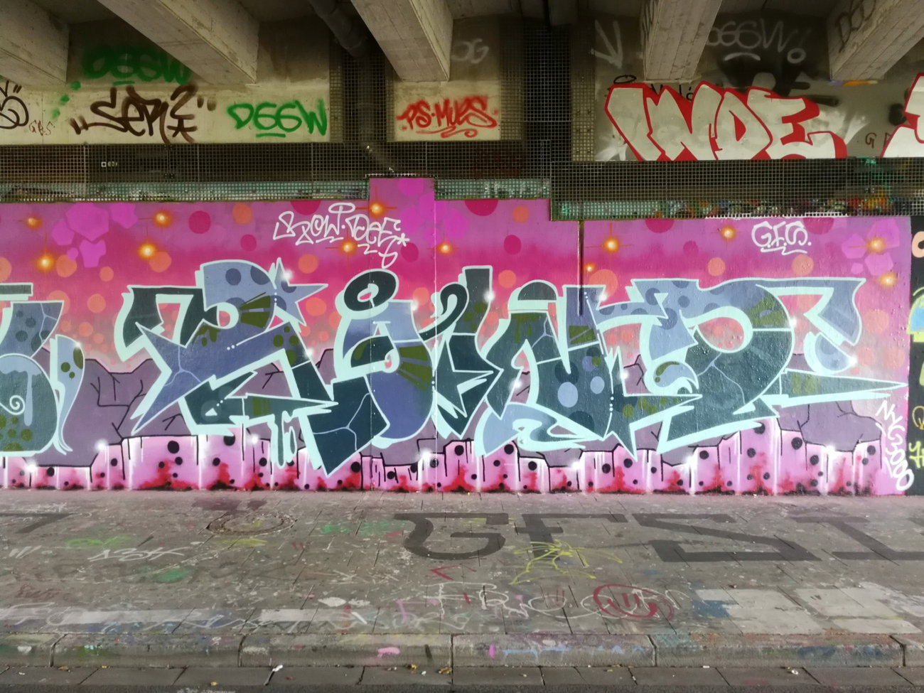 Graffiti Wall in Essen - Photo by Kico_one - Essen, Ruhrpott, Rowd (2018)