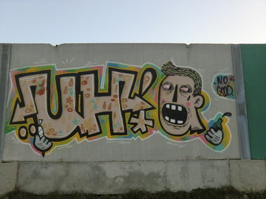 Graffiti Wall in Osijek - Photo by Kico_one - Osijek, Croatia, Hrvatska (2016)