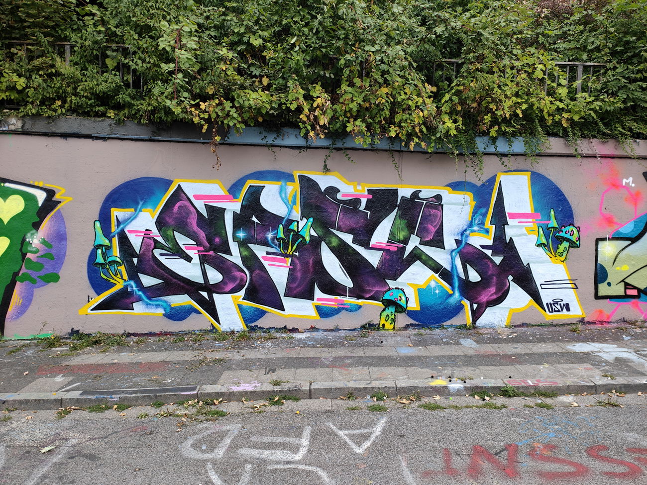 Graffiti Wall in Essen - Photo by Kico_one (2025)