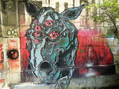 Graffiti Wall in Wien - Photo by Kico_one - Wien, Vienna, Austria