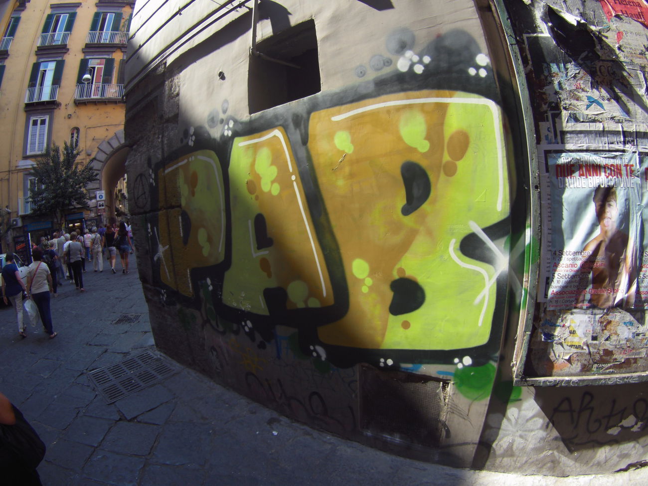 Graffiti Street Art in Napoli - Photo by Kico_one - Napoli, Italy, Pab