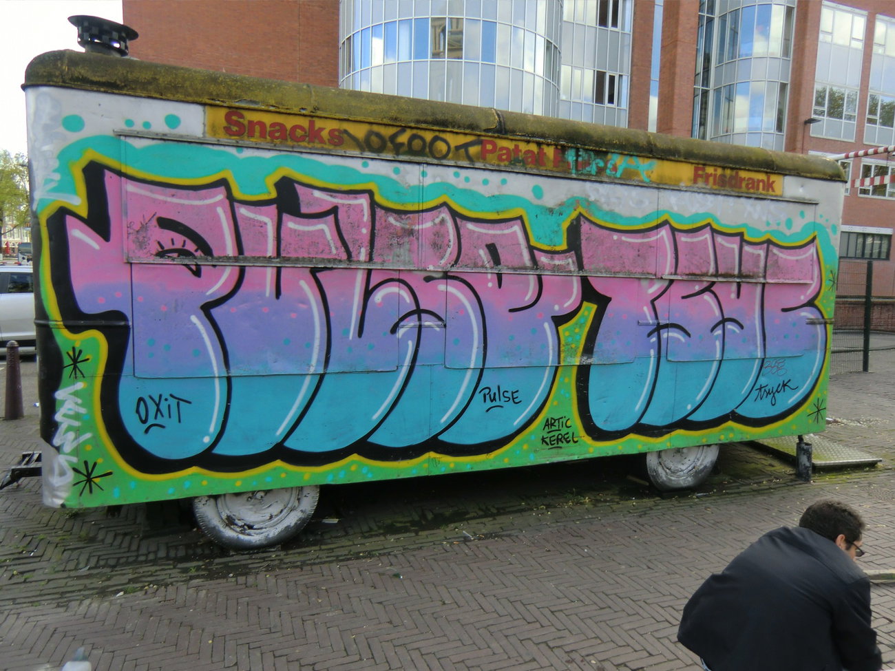 Graffiti Wall in AMSTERDAM - Photo by Kico_one - Amsterdam, Netherlands, Pulse
