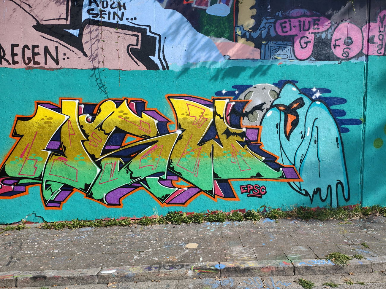 Graffiti Wall in Essen - Photo by Kico_one - Essen, Ruhrgebiet, Essen (2023)