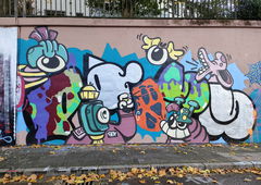 Graffiti Wall in Essen - Photo by Kico_one - Essen, Pass (2025)