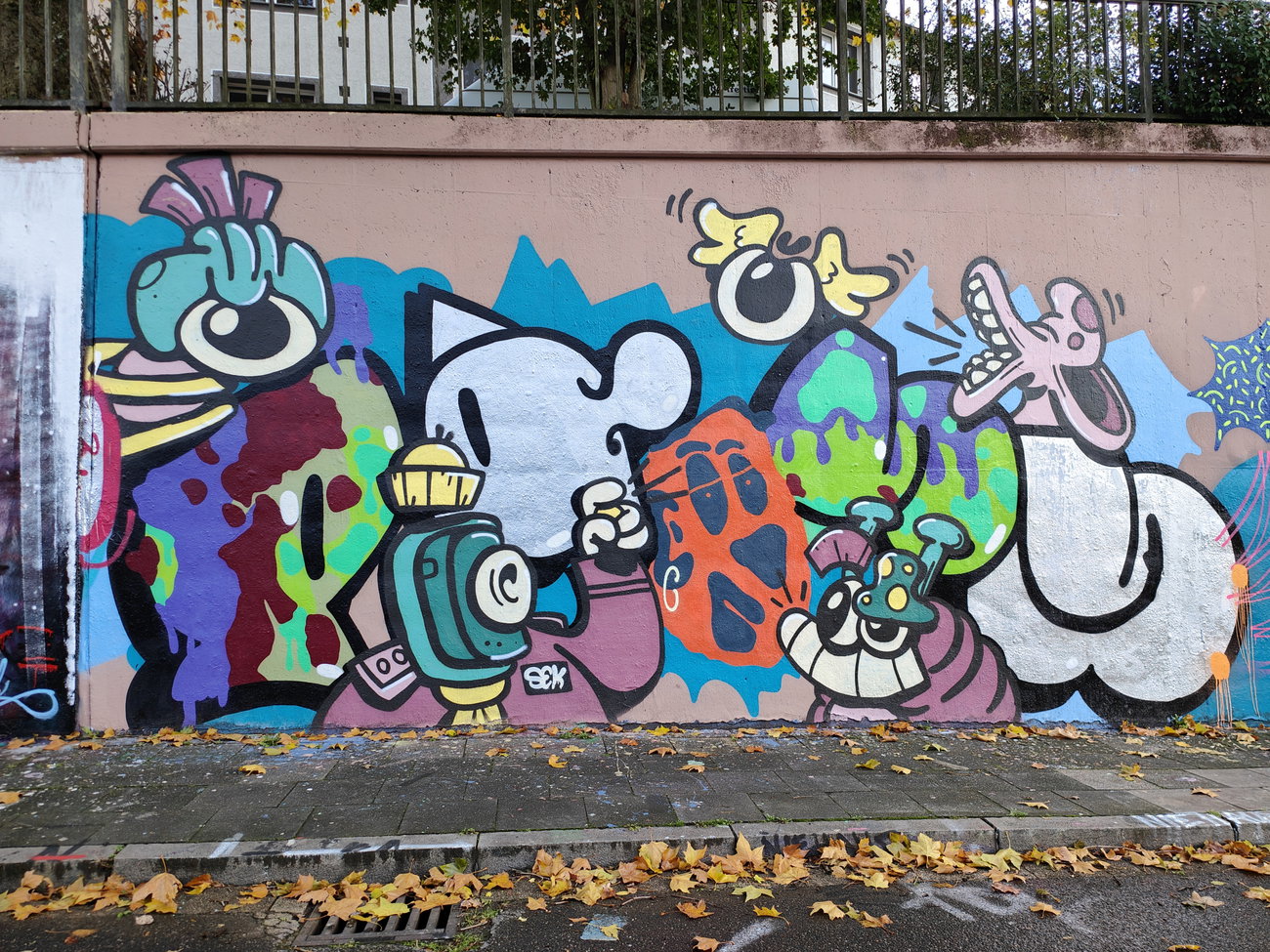 Graffiti Wall in Essen - Photo by Kico_one - Essen, Pass (2025)
