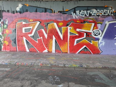 Graffiti Wall in Essen - Photo by Kico_one (2025)
