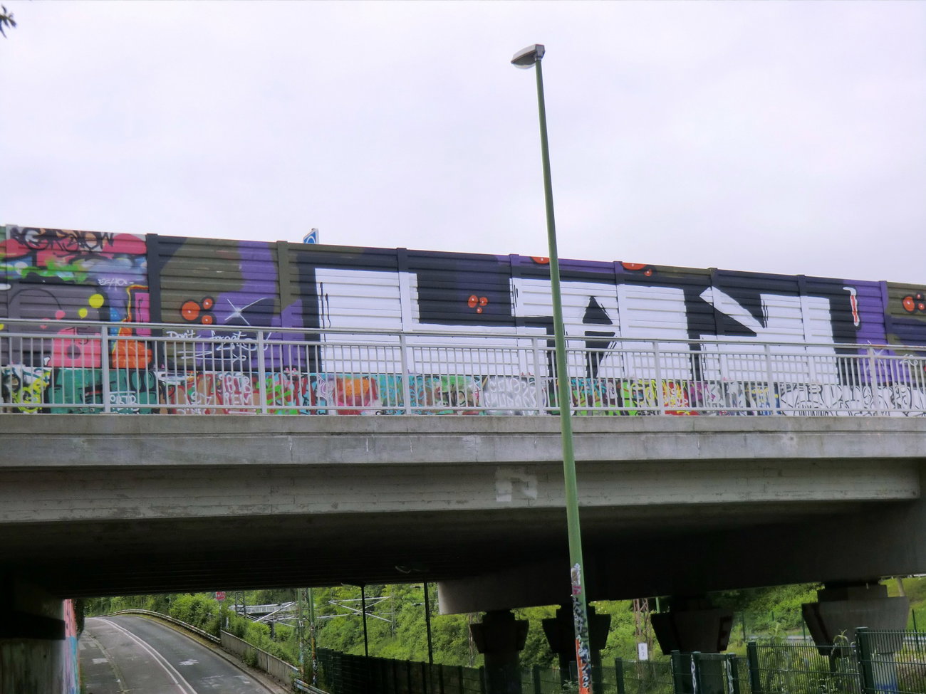 Graffiti Wall in Essen - Photo by Kico_one - Essen, Lay, Don`t (2015)