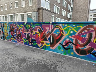 Graffiti Wall in Essen - Photo by Kico_one - Essen, GFS (2024)