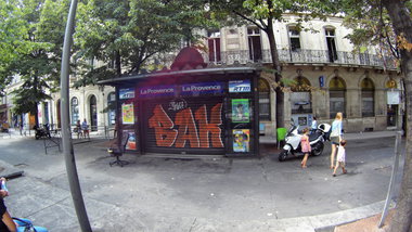 Graffiti Wall in Marseille - Photo by Kico_one - Marseille, France, Bak