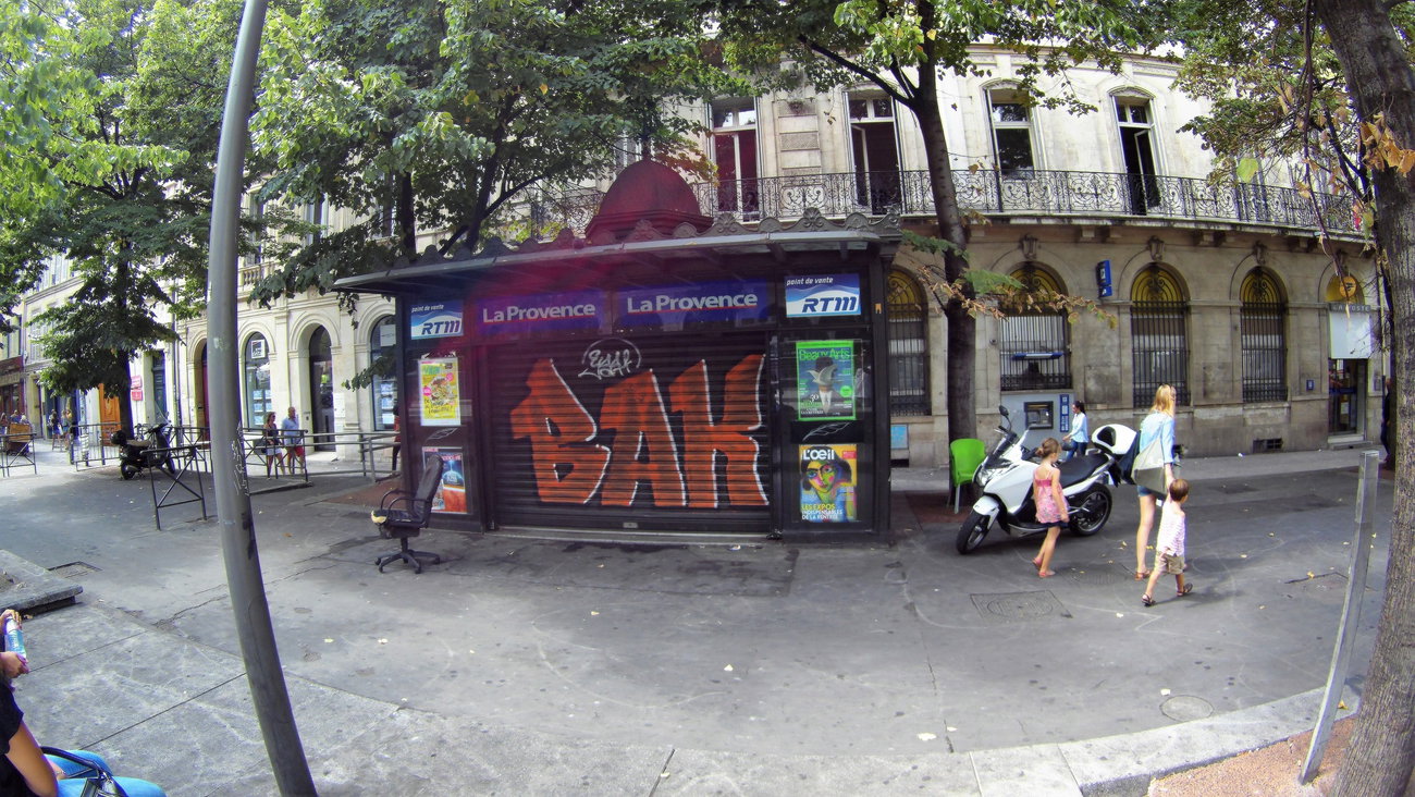 Graffiti Wall in Marseille - Photo by Kico_one - Marseille, France, Bak
