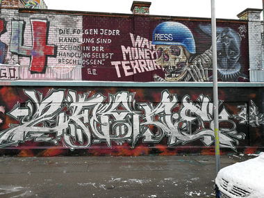 Graffiti Wall in München - Photo by Kico_one - München