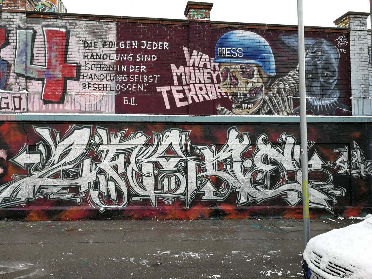 Graffiti Wall in München - Photo by Kico_one - München