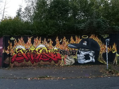 Graffiti Wall in Essen - Photo by Kico_one - Essen, NRW, Ruhrpott (2017)