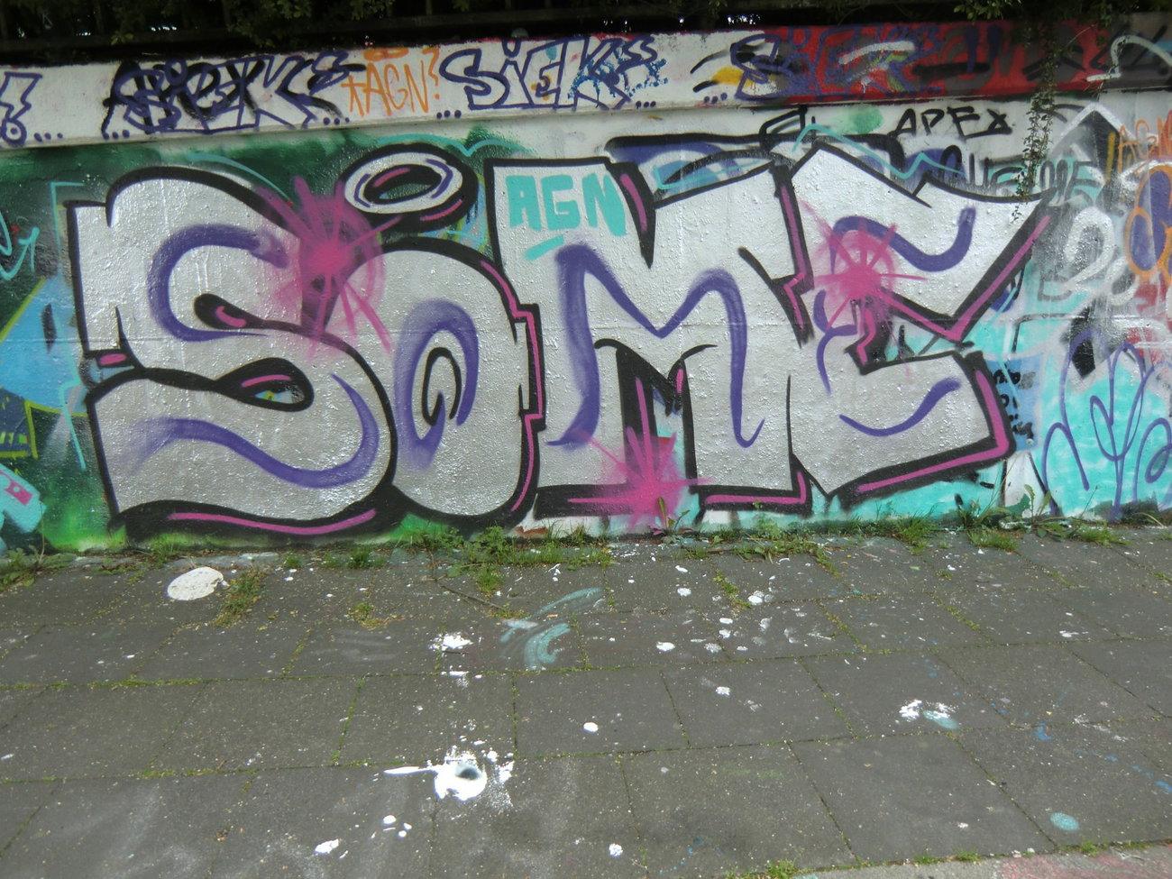 Graffiti Wall in Essen - Photo by Kico_one - Essen, NRW, Ruhrpott (2017)