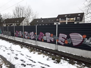 Graffiti Bombing in Essen - Photo by Kico_one - Essen, NRW, Ruhrpott (2017)
