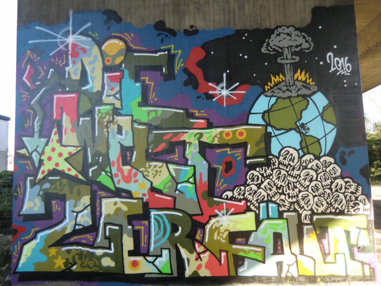 Graffiti Wall in Essen - Photo by Kico_one - Essen, Nrw, Ruhrpott (2016)