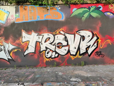 Graffiti Wall in Essen - Photo by Kico_one - Trevr (2022)