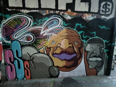 Graffiti Wall in Wien - Photo by Kico_one - Wien, Vienna, Austria