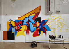 Graffiti Wall in Roermond weerstand - Photo by Kico_one (2025)