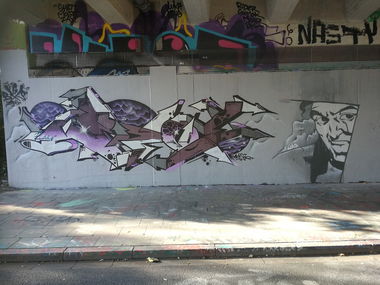 Graffiti Wall in Essen - Photo by Kico_one - Essen, NRW, Ruhrpott (2019)