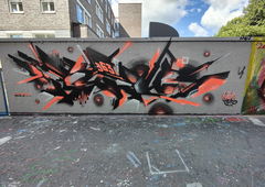 Graffiti Wall in Essen - Photo by Kico_one (2024)