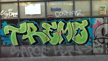 Graffiti Bombing in Barcelona - Photo by Kico_one - Barcelona, Spain, Catalonia