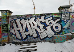 Graffiti Wall in München - Photo by Kico_one - München, Hure5, Hure56