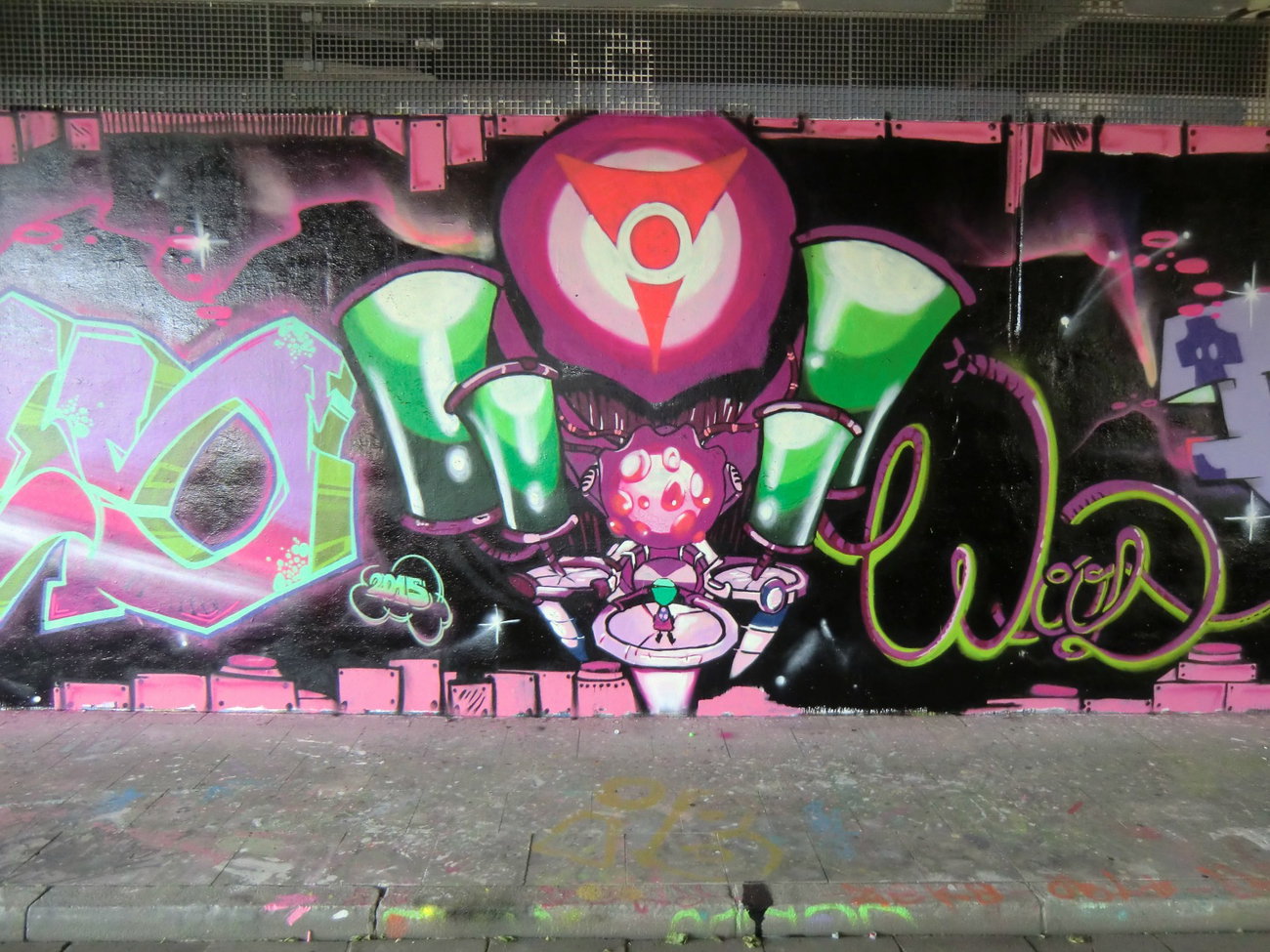 Graffiti Wall in Essen - Photo by Kico_one - Essen (2015)