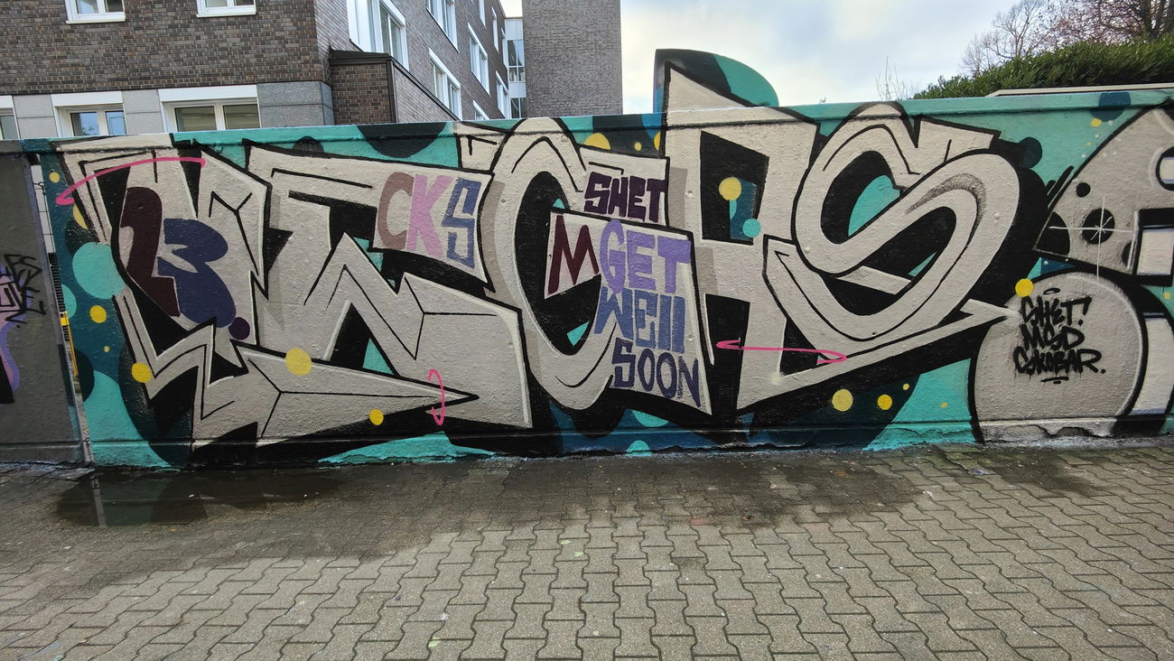 Graffiti Wall in Essen - Photo by Kico_one - Essen, Ruhrgebiet, Vegas