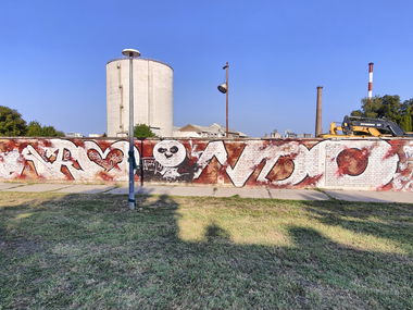 Graffiti Wall in Osijek - Photo by Kico_one (2025)