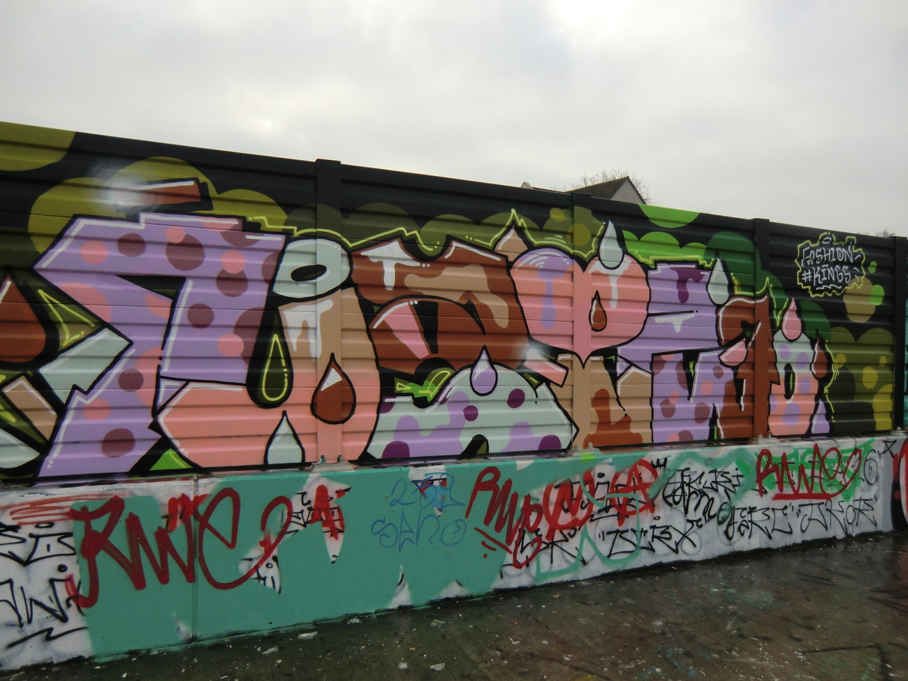 Graffiti Wall in Essen - Photo by Kico_one - Essen, Nrw, Ruhrpott (2016)