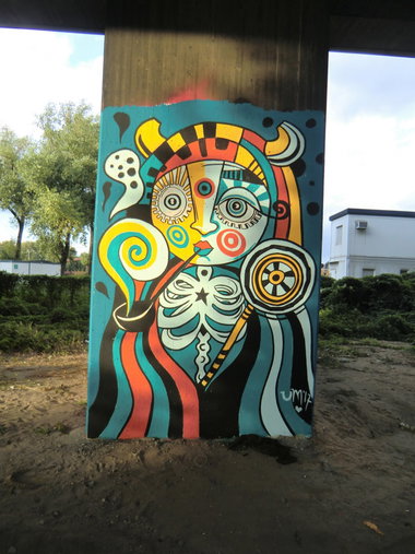 Graffiti Wall in Essen - Photo by Kico_one - Essen, NRW, RUHRPOTT;Hafendampf (2017)