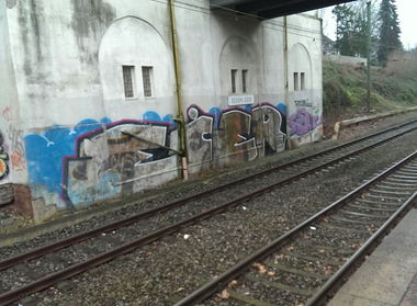 Graffiti Bombing in Essen - Photo by Kico_one - Essen, Ruhrpott, Nrw
