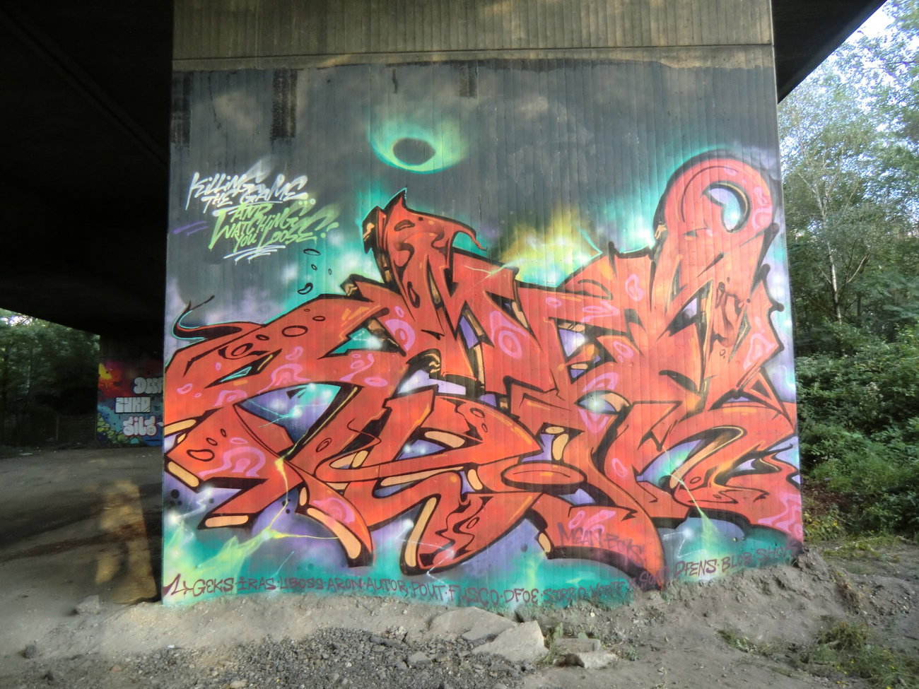 Graffiti Wall in Essen - Photo by Kico_one - Essen, NRW, Ruhrpott (2017)