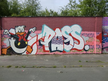 Graffiti Wall in Essen - Photo by Kico_one - Essen, Pass (2015)