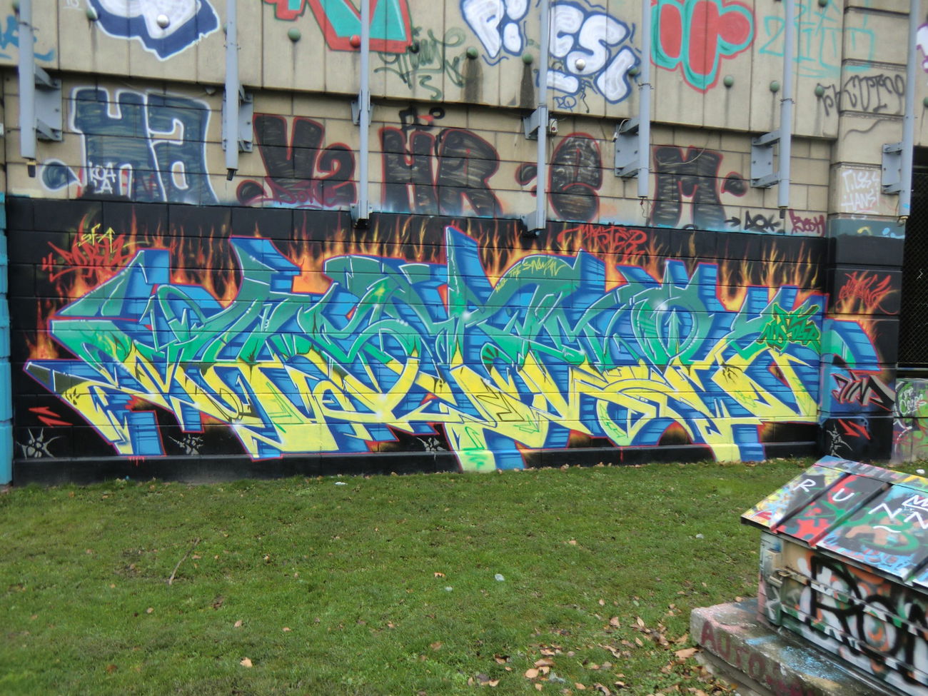 Graffiti Wall in Wien - Photo by Kico_one - Wien, Österreich, Vienna (2016)