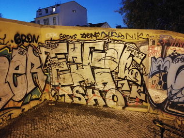 Graffiti Bombing in Lissabon - Photo by Kico_one - Lissabon, Portugal, Lisboa